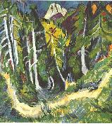 Ernst Ludwig Kirchner, Forest gorge - Staffel